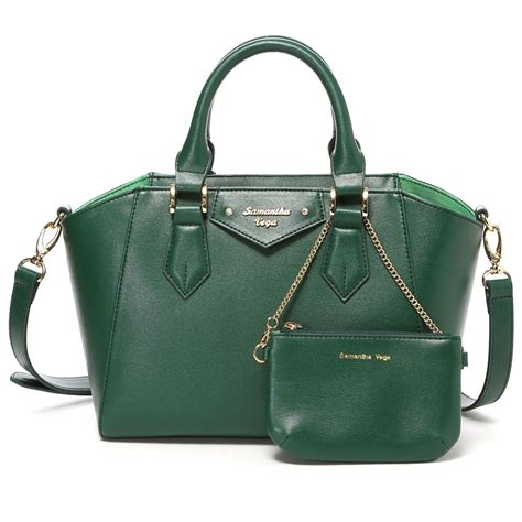 emerald green handbags for women.